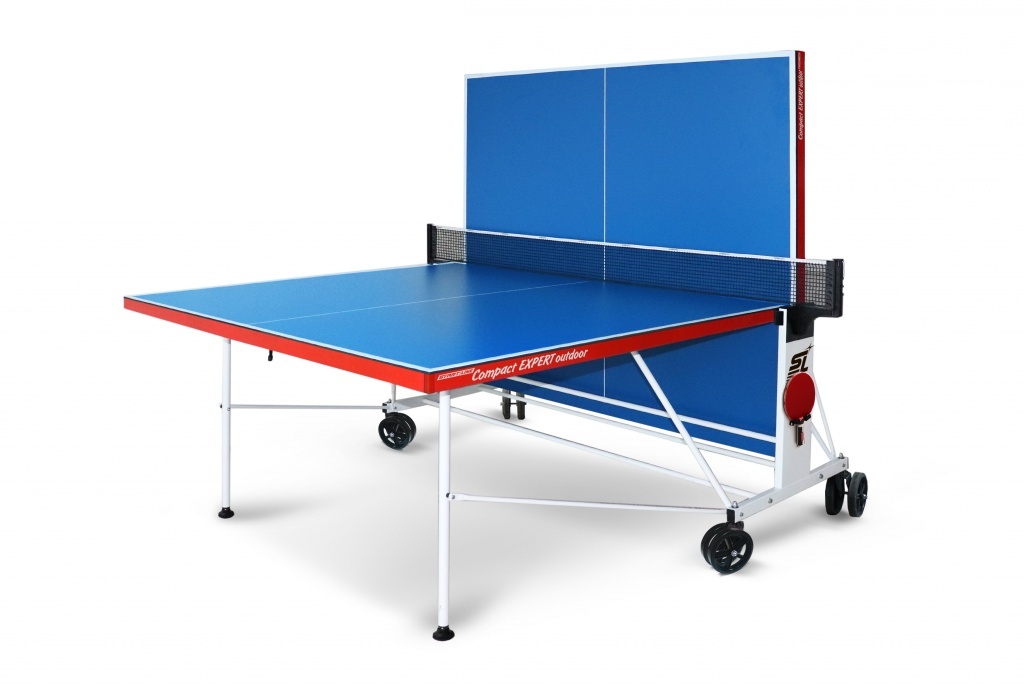 Теннисный стол Start Line Compact Expert Outdoor blue