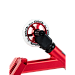 Самокат трюковый KRAFT 2023 анодированный красно-черный