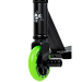 Самокат трюковый KRAFT BLACK EDITION 2023 анодированный черный/зеленый